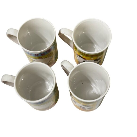 4 Houston Harvest Gift Products LLC Farm Animals Lamb/Sheep Pig Rooster Cow Vtg - Picture 5 of 8